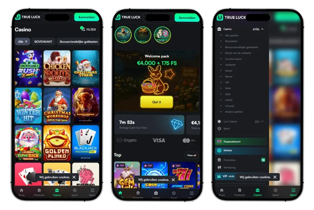 Tueluck casino app
