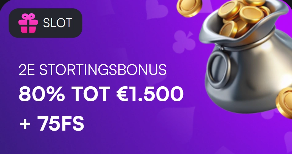 Tweede Storting Slot Bonus