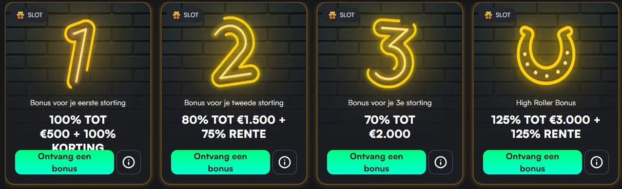 Trueluck casino Bonussen